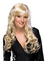 Midnight Black Deluxe Adult Charm Wig