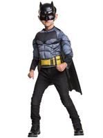 Batman Deluxe Muscle Chest Shirt Box Set Child One Size