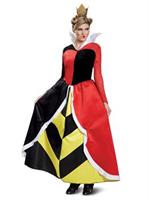 Disney Villains Queen Of Hearts Deluxe Adult Halloween Costume