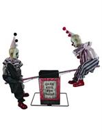 Animated See-Saw Clowns with Sound