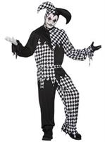 Mens Dark Jester Costume