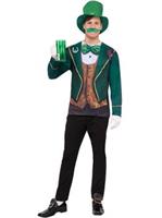 Bob's Burgers: Louise Adult Green Dress Costume - PartyBell.com