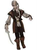 Boys Zombie Pirate Boy Costume