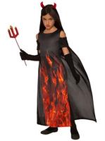 Girls Elegant Devil Costume