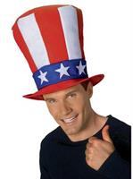 Uncle Sam Adult Stovepipe Hat