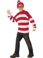 Where's Waldo Deluxe Child Costume