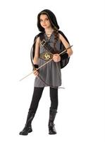 Girls Tween Hooded Huntress Costume