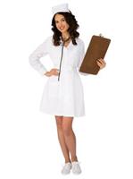 Womens Vintage Nurse Costume
