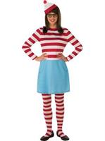 Where's Waldo Womens Wenda Costume