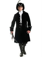 Men's Distinguished Pirate Jacket Costume