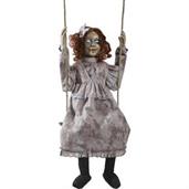 Swinging Decrepit Doll Animated Prop Costume