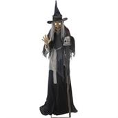 Lunging Haggard Witch Animated Prop Costume