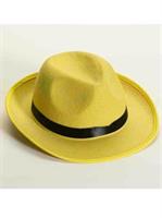 Deluxe Yellow Fedora