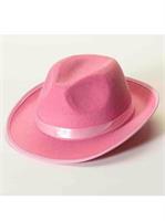 Deluxe Pink Fedora
