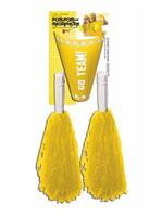 Girls Yellow Cheerleader Kit