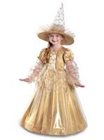 Girls Mila the Gold Witch Costume
