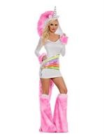 Sexy Rainbow Unicorn Costume