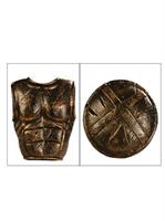 Spartan Chest Plate and Shield Set