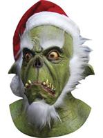 Evil Green Santa Mask