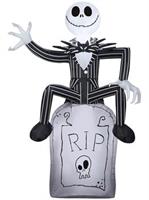 Airblown-Jack Skellington on Tombstone-SM-Disney