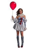 It Female Pennywise Deluxe Costume