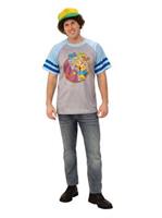 Stranger Things Dustin's "Arcade Cats" T Shirt Adu