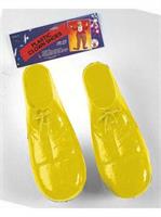 Yellow Plastic Clown Shoes for Child
