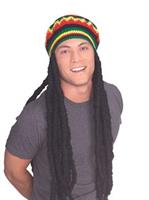 Adult Rasta Wig Cap
