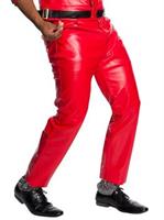 4 Pocket Pleather Jean Costume