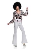 70'S Hottie Disco Shirt Costume