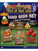 Trick Or Treat Land Awn Sign Set