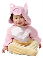 Infant Pig in a Blanket Costume(0/9M)