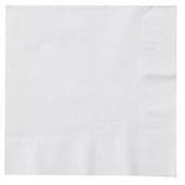 Bright White (White) Lunch Napkins 