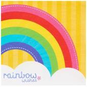 Rainbow Wishes Lunch Napkins 