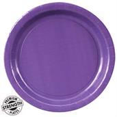 Perfect Purple (Purple) Paper Dinner Plates 