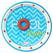 Splashin' Pool Party Dinner Plates 