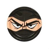 Ninja Warrior Party Dessert Plates 