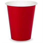 Classic Red (Red) 9 oz. Paper Cups