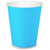 Bermuda Blue (Turquoise) 9 oz. Paper Cups 
