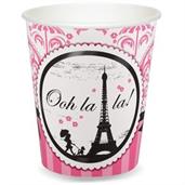 Paris Damask 9 oz. Paper Cups 