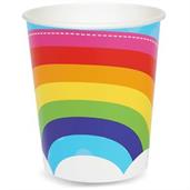 Rainbow Wishes 9 oz. Paper Cups 