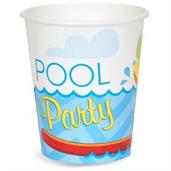 Splashin' Pool Party 9 oz. Paper Cups 