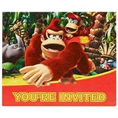 Donkey Kong Invitations