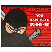 Ninja Warrior Party Invitations 