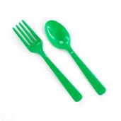 Forks & Spoons - Green 