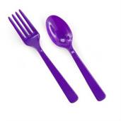 Forks & Spoons - Purple 