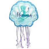 Mermaids Under the Sea Pull String Pinata