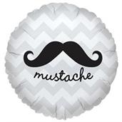 Mustache Foil Balloon