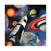 Space Blast Beverage Napkins 