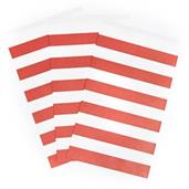 Classic Red Striped Paper Treat Bags